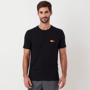 Camiseta Estampada Silk Preta Original Penguin