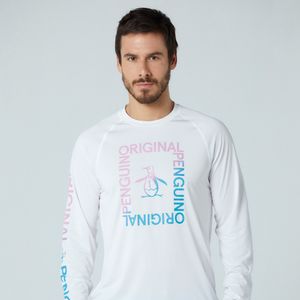Camiseta UPF40+ Branca Original Penguin