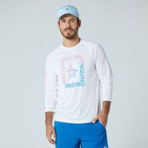 Camiseta UPF40+ Branca Original Penguin