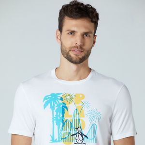 Camiseta Estampada Branca Original Penguin