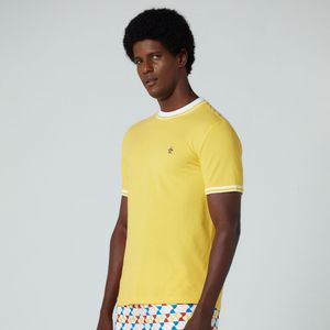 Camiseta Piquet Amarela Original Penguin