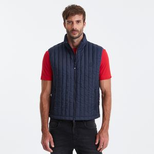 Colete Puffer Liso Marinho Original Penguin