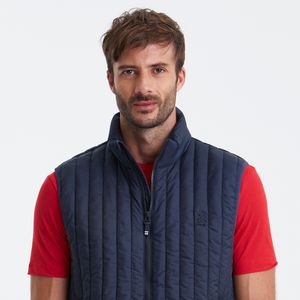 Colete Puffer Liso Marinho Original Penguin