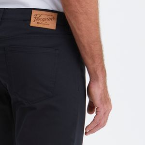 Calça Sarja Preta Original Penguin