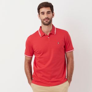 Polo Interloque Vermelha Original Penguin
