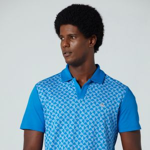 Polo Jacquard Azul Original Penguin