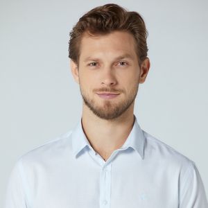 Camisa Azul Original Penguin