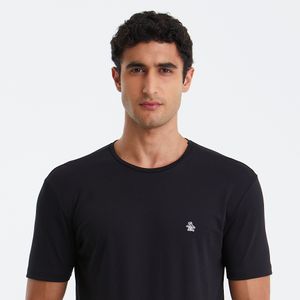 Camiseta Interloque Pima Preta Original Penguin