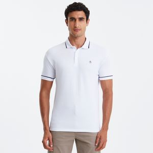 Polo Piquet Branca Original Penguin