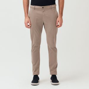 Calça Chino Sarja Marrom Original Penguin