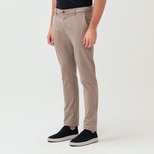 Calça Chino Sarja Marrom Original Penguin