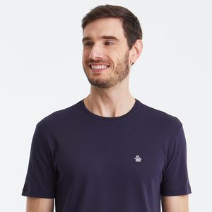 Camiseta Interloque Pima Marinho Original Penguin