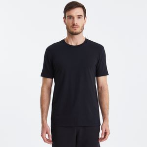 Camiseta Silk Localizado Costas Preta Original Penguin