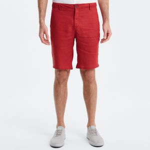 Bermuda Chino de Linho Vermelha Original Penguin