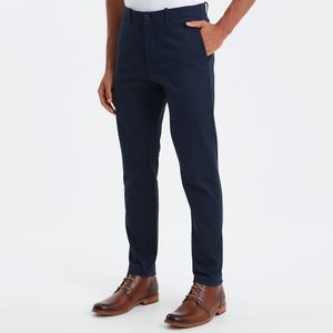Calça Chino de Sarja Marinho Original Penguin