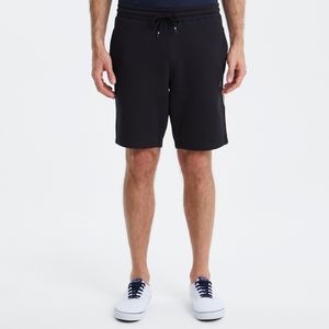 Bermuda de Moletom Preta Original Penguin