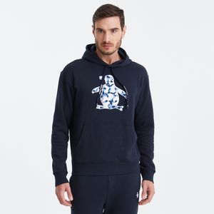 Blusa de Moletom Estampada Marinho Original Penguin