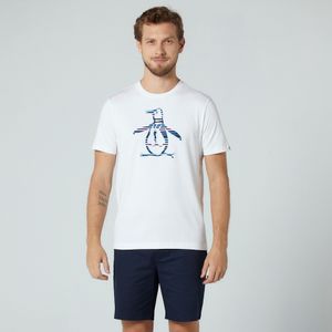 Camiseta Estampa Silk Branca Original Penguin