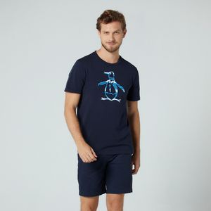 Camiseta Estampa Silk Marinho Original Penguin