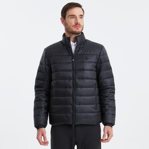 Jaqueta Puffer Preta Original Penguin