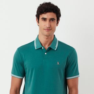 Polo Interloque Verde Escuro Original Penguin