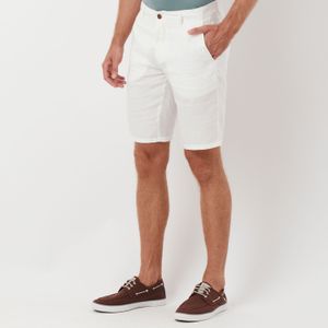 Bermuda Chino de Linho Branca Original Penguin