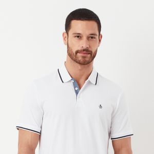 Polo Jersey Branca Original Penguin