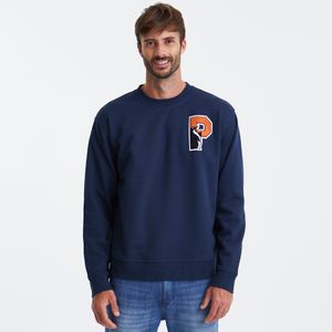 Blusa de Moletom Marinho Original Penguin