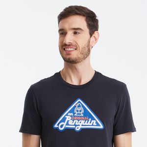 Camiseta Estampada Preta Original Penguin