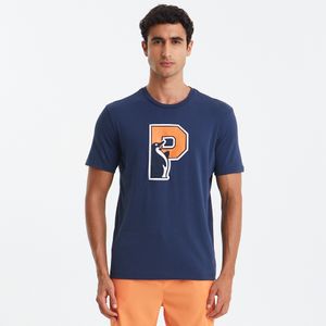 Camiseta Estampada Marinho Original Penguin