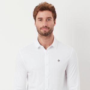 Camisa Interloque Branca Original Penguin