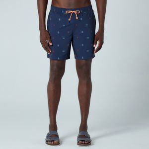 Shorts Dagua Estampado Marinho Original Penguin