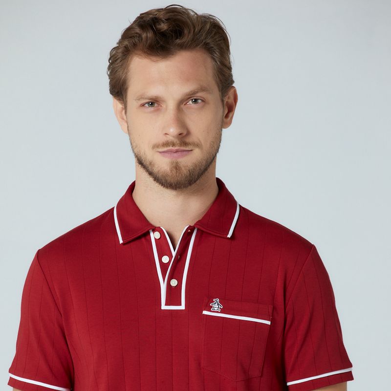 Polo-Interloque-Ponto-Agulha-Vermelha-Original-Penguin-OPKF3376.642 9.jpg