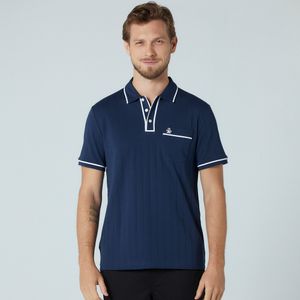 Polo Interloque Marinho Original Penguin