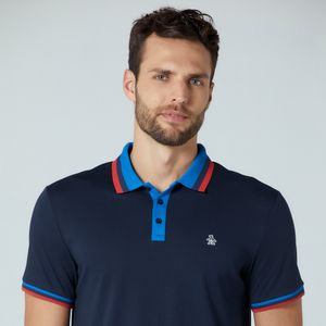 Polo Interloque Marinho Original Penguin