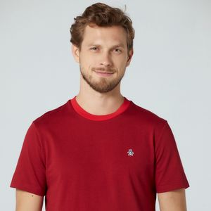 Camiseta Jacquard Vermelho Original Penguin