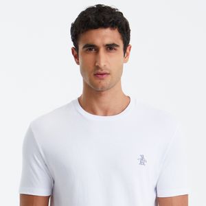 Camiseta Lisa Silk Branca Original Penguin