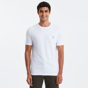 Camiseta Lisa Silk Branca Original Penguin