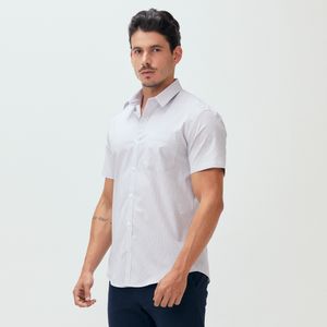 Camisa Fio Tinto Xadrez Branca/ Preta Original Penguin