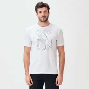 Camiseta Estampada Branca Original Penguin