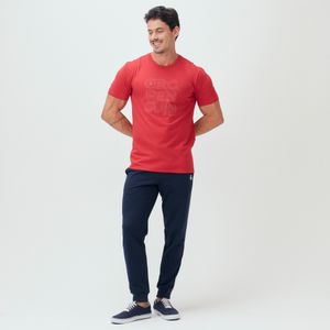 Camiseta Estampada Vermelha Original Penguin