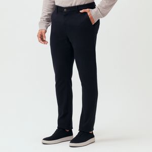 Calça Chino Slim Ponto Roma Preta Original Penguin
