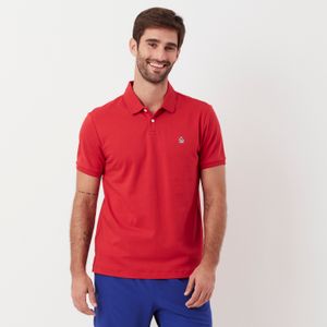 Polo Interloque Lisa Patch Laranja Original Penguin