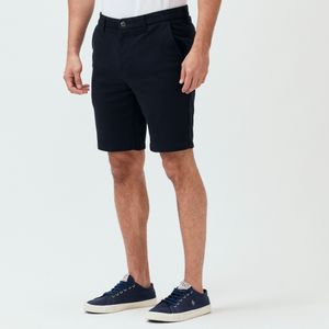 Bermuda Chino Slim Ponto Roma Preta Original Penguin