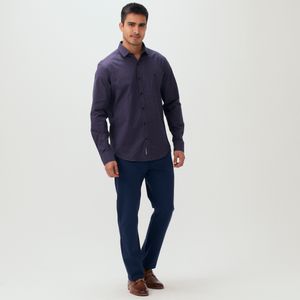 Camisa Fio Tinto Xadrez Marinho Original Penguin