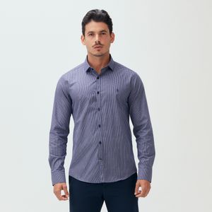 Camisa Fio Tinto Xadrez Marinho Original Penguin