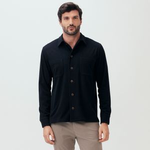 Jaqueta Slim Alfaiataria Preta Original Penguin