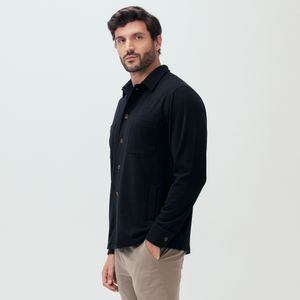 Jaqueta Slim Alfaiataria Preta Original Penguin