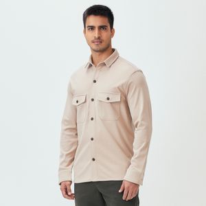 Camisa Overshirt Areia Original Penguin