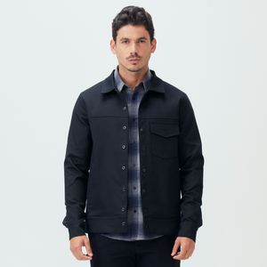 Jaqueta Alfaiataria Lisa Preta Original Penguin